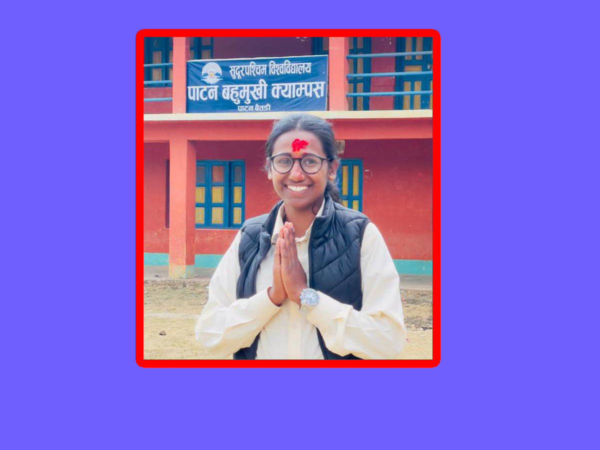 बैतडीको पाटन बहुमुखी क्याम्पसको सभापतिमा नेविसंघकी भागरथी निर्वाचित